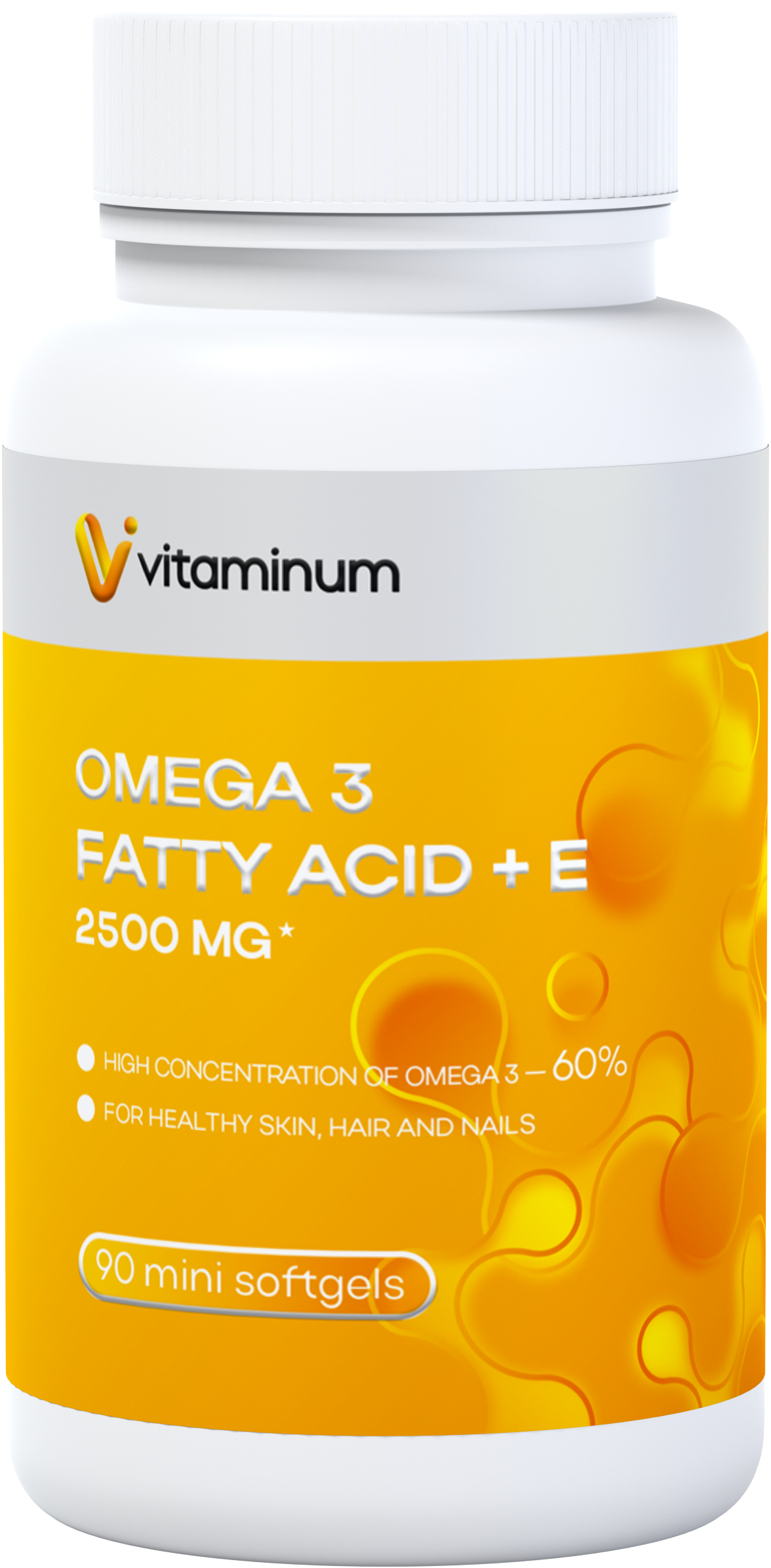  Vitaminum ОМЕГА 3 60% + витамин Е (2500 MG*) 90 капсул 700 мг   в Судаке